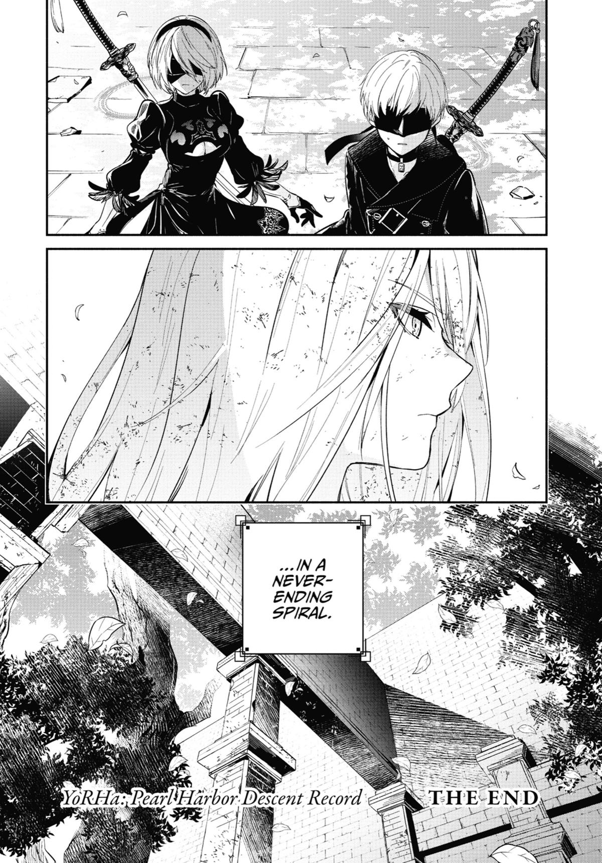 Nier Automata: YoRHa Shinjuwan Kouka Sakusen Kiroku Chapter 18 page 44 - Chapter 18 [END]