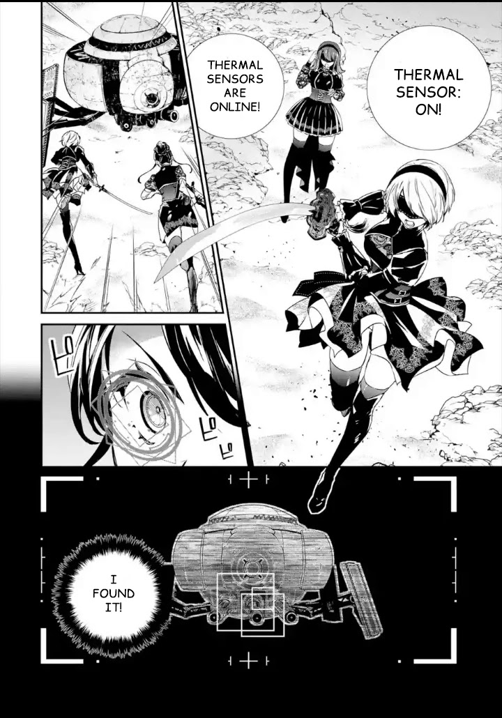 Nier Automata: YoRHa Shinjuwan Kouka Sakusen Kiroku Chapter 2 page 13 - Chapter 2