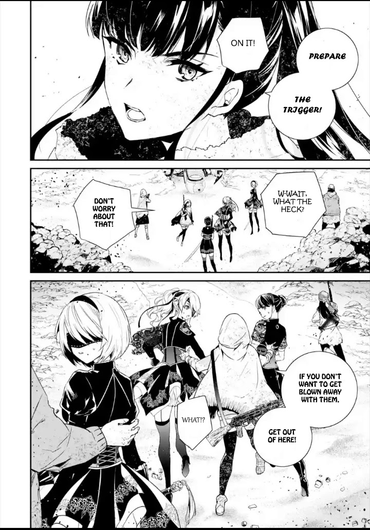 Nier Automata: YoRHa Shinjuwan Kouka Sakusen Kiroku Chapter 2 page 17 - Chapter 2