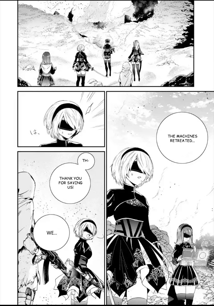 Nier Automata: YoRHa Shinjuwan Kouka Sakusen Kiroku Chapter 2 page 25 - Chapter 2