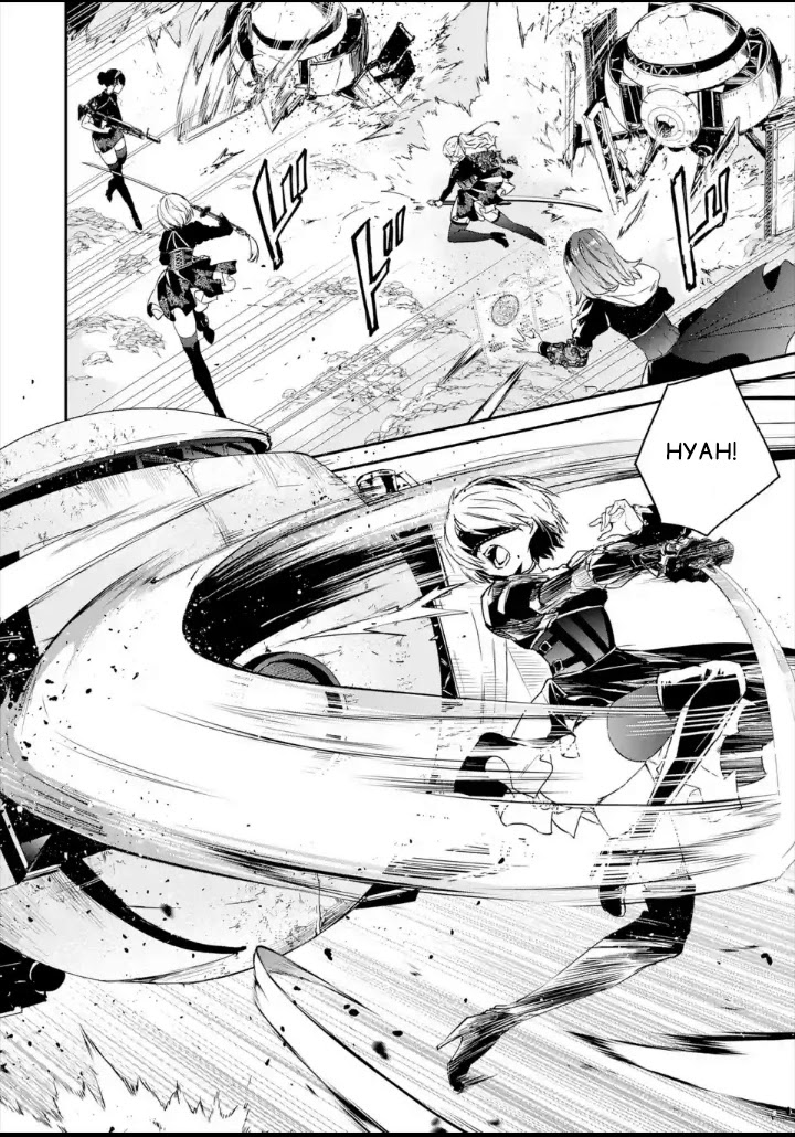 Nier Automata: YoRHa Shinjuwan Kouka Sakusen Kiroku Chapter 2 page 3 - Chapter 2