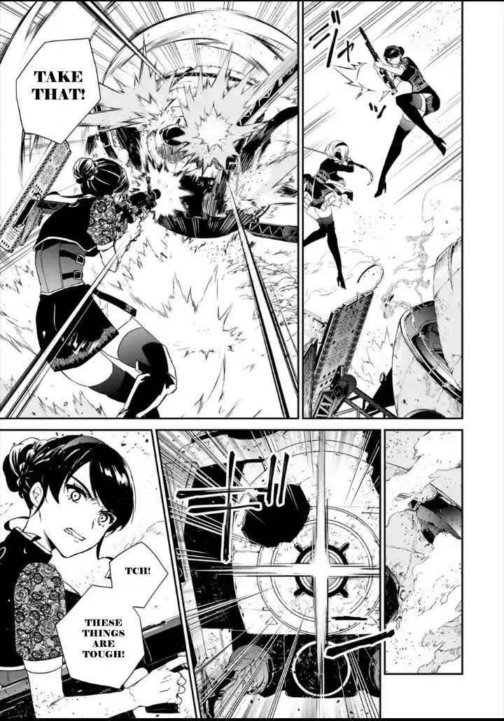 Nier Automata: YoRHa Shinjuwan Kouka Sakusen Kiroku Chapter 2 page 4 - Chapter 2