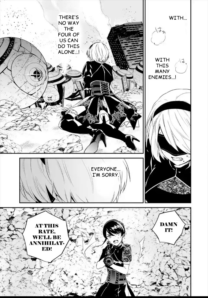 Nier Automata: YoRHa Shinjuwan Kouka Sakusen Kiroku Chapter 2 page 8 - Chapter 2