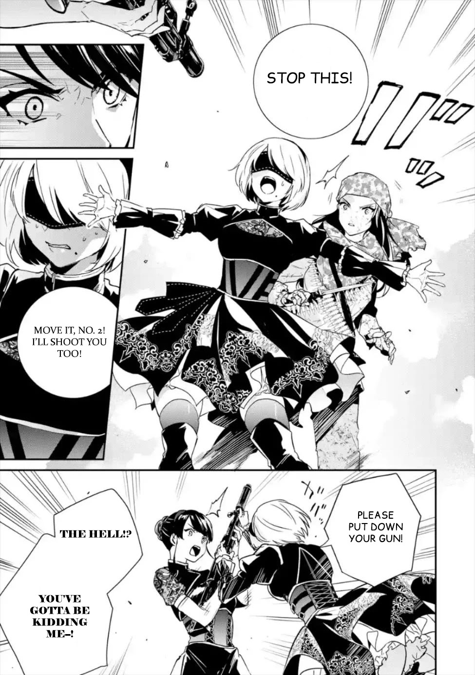 Nier Automata: YoRHa Shinjuwan Kouka Sakusen Kiroku Chapter 3 page 10 - Chapter 3