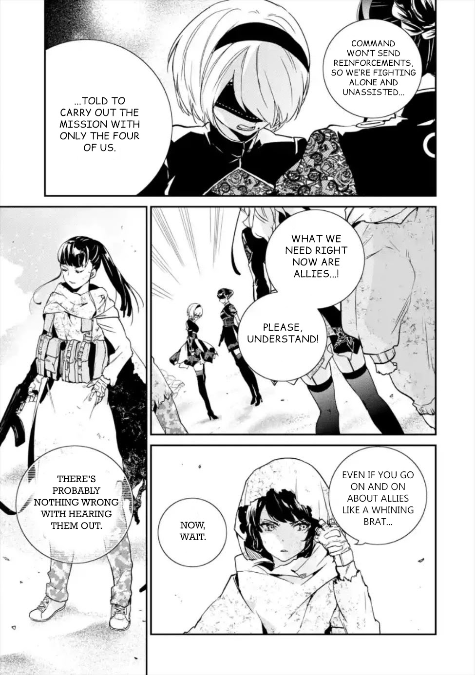 Nier Automata: YoRHa Shinjuwan Kouka Sakusen Kiroku Chapter 3 page 12 - Chapter 3