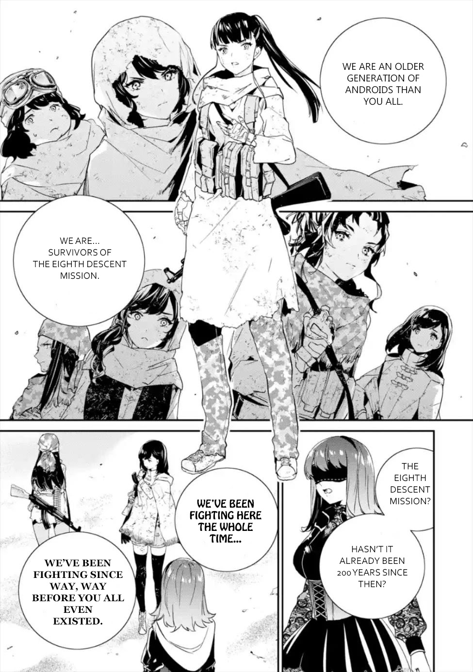 Nier Automata: YoRHa Shinjuwan Kouka Sakusen Kiroku Chapter 3 page 14 - Chapter 3