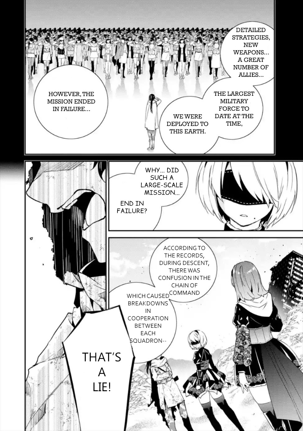 Nier Automata: YoRHa Shinjuwan Kouka Sakusen Kiroku Chapter 3 page 15 - Chapter 3