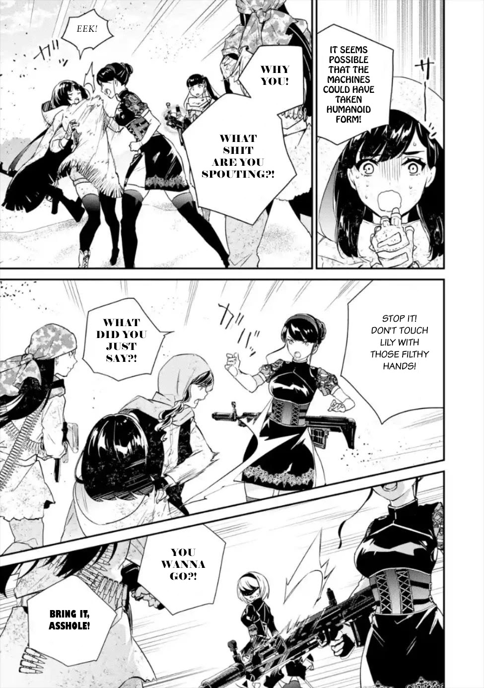 Nier Automata: YoRHa Shinjuwan Kouka Sakusen Kiroku Chapter 3 page 6 - Chapter 3