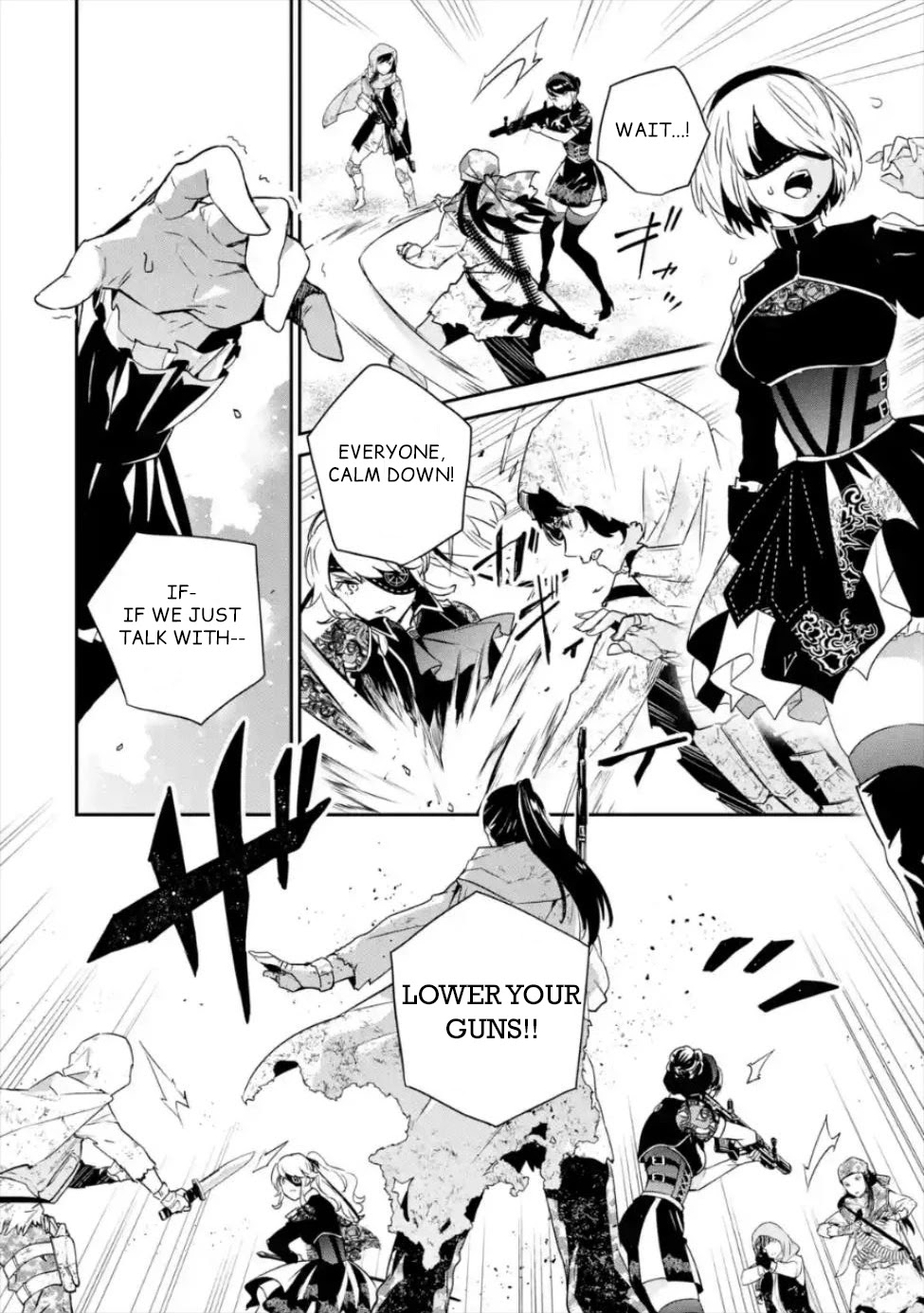 Nier Automata: YoRHa Shinjuwan Kouka Sakusen Kiroku Chapter 3 page 7 - Chapter 3
