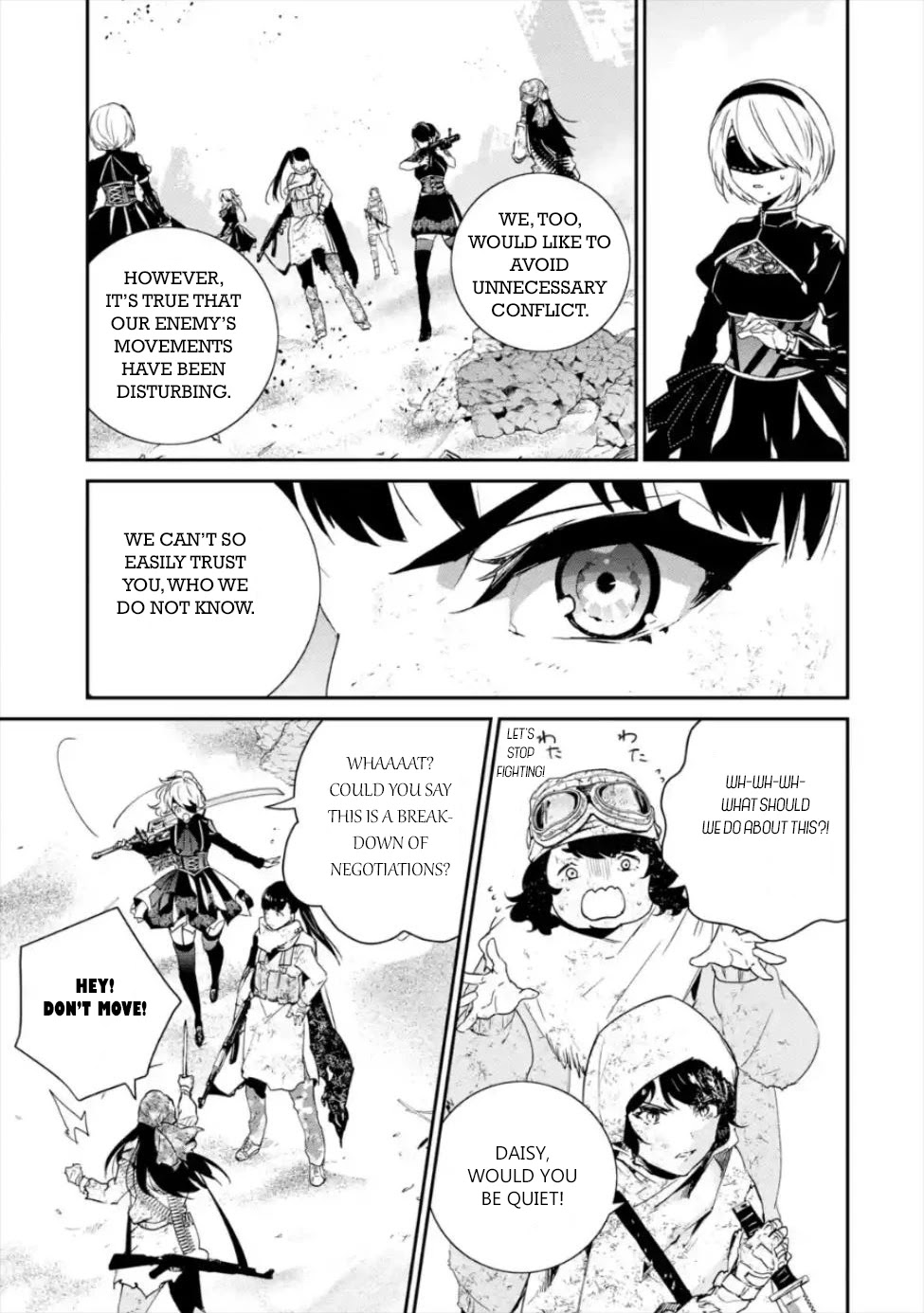 Nier Automata: YoRHa Shinjuwan Kouka Sakusen Kiroku Chapter 3 page 8 - Chapter 3