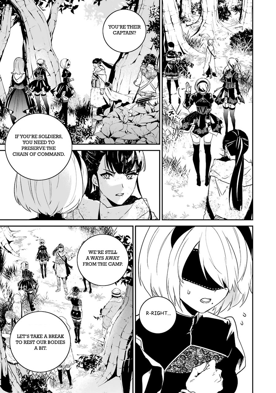 Nier Automata: YoRHa Shinjuwan Kouka Sakusen Kiroku Chapter 4 page 15 - Chapter 4