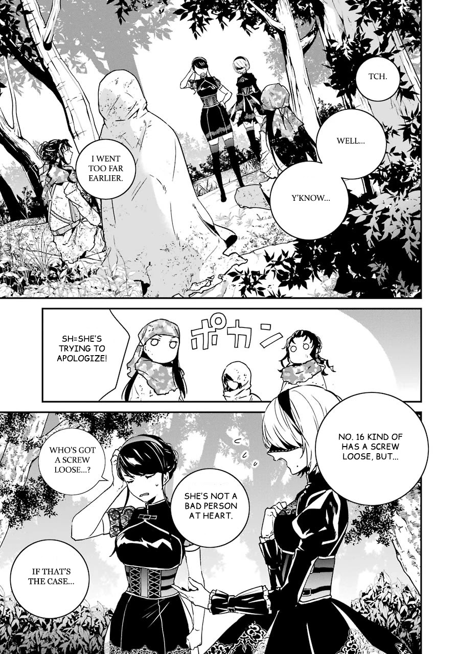 Nier Automata: YoRHa Shinjuwan Kouka Sakusen Kiroku Chapter 4 page 21 - Chapter 4