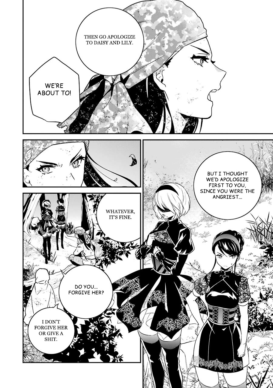 Nier Automata: YoRHa Shinjuwan Kouka Sakusen Kiroku Chapter 4 page 22 - Chapter 4