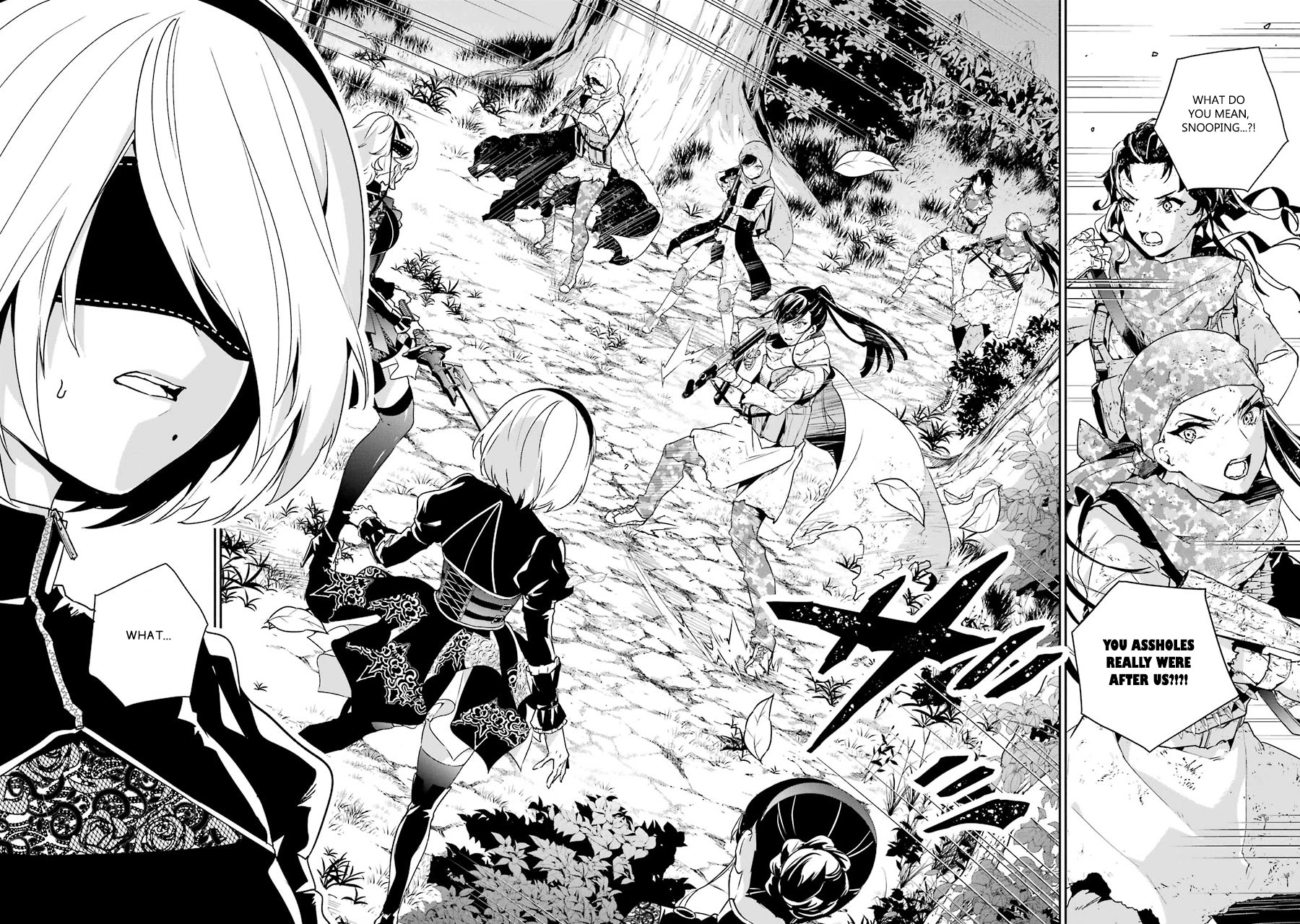Nier Automata: YoRHa Shinjuwan Kouka Sakusen Kiroku Chapter 4 page 32 - Chapter 4