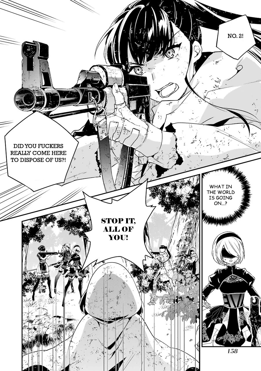 Nier Automata: YoRHa Shinjuwan Kouka Sakusen Kiroku Chapter 4 page 33 - Chapter 4