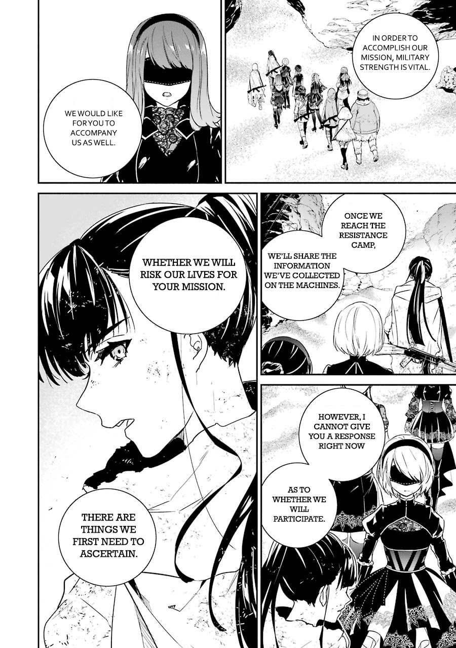 Nier Automata: YoRHa Shinjuwan Kouka Sakusen Kiroku Chapter 4 page 4 - Chapter 4