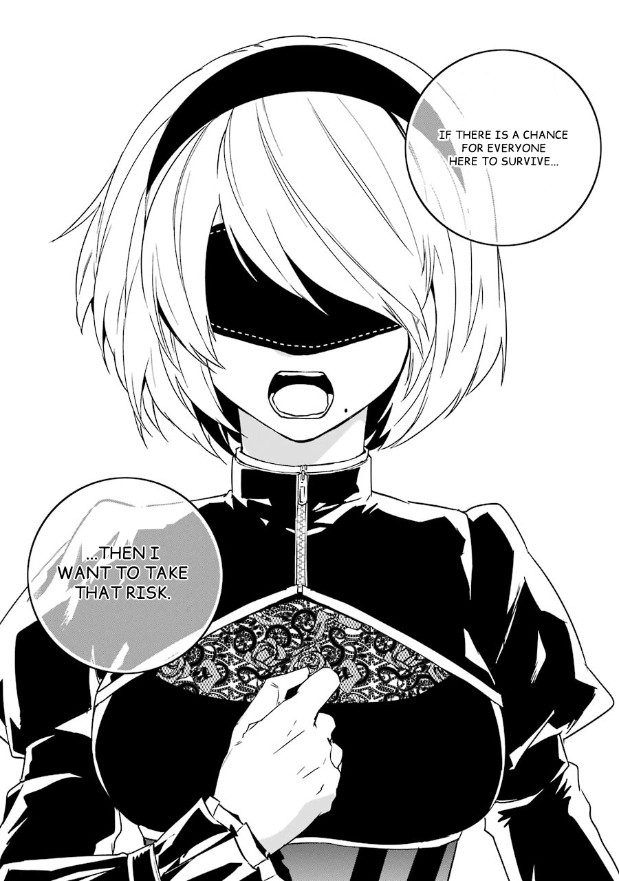 Nier Automata: YoRHa Shinjuwan Kouka Sakusen Kiroku Chapter 4 page 45 - Chapter 4