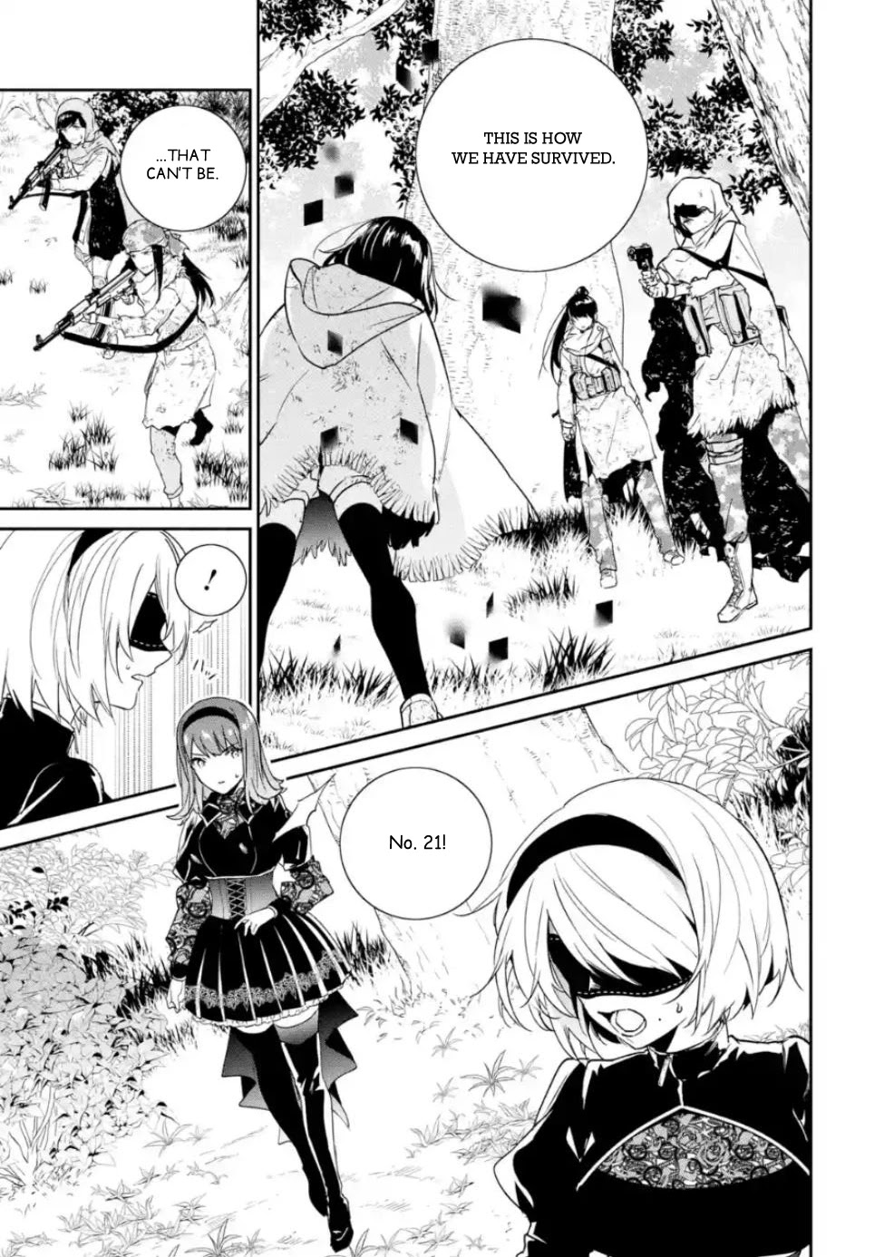 Nier Automata: YoRHa Shinjuwan Kouka Sakusen Kiroku Chapter 5 page 11 - Chapter 5