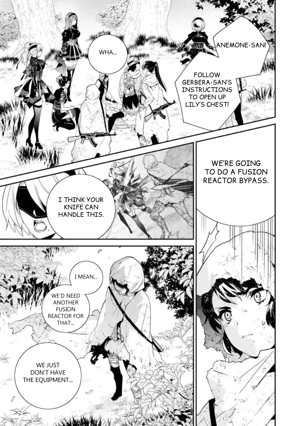 Nier Automata: YoRHa Shinjuwan Kouka Sakusen Kiroku Chapter 5 page 29 - Chapter 5