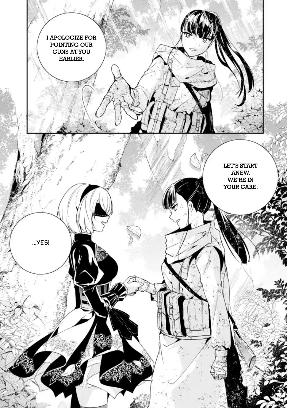 Nier Automata: YoRHa Shinjuwan Kouka Sakusen Kiroku Chapter 5 page 37 - Chapter 5