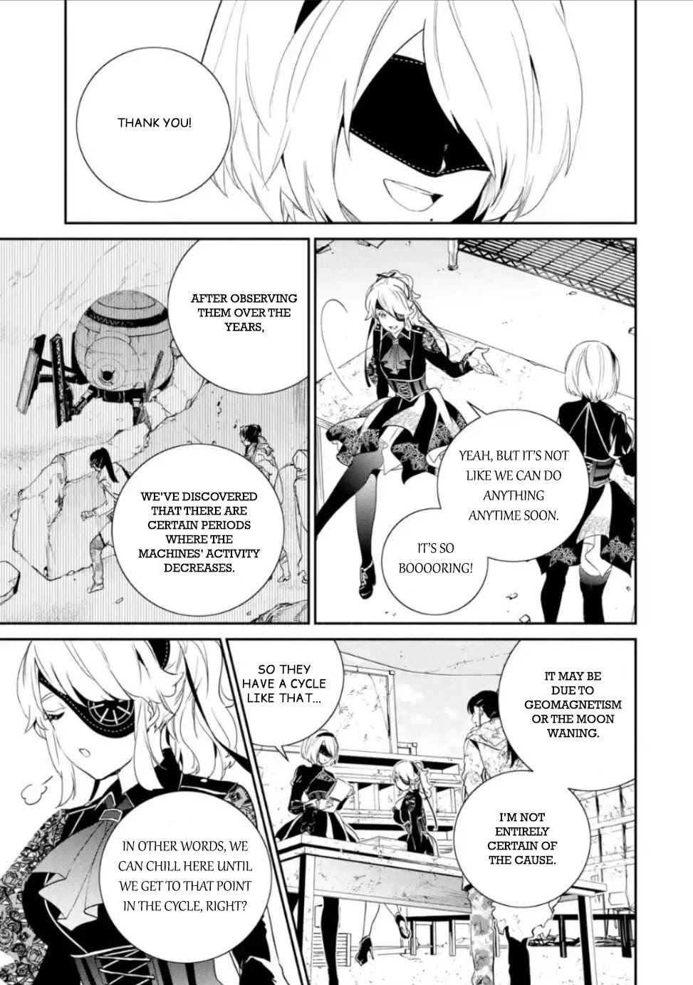 Nier Automata: YoRHa Shinjuwan Kouka Sakusen Kiroku Chapter 6 page 10 - Chapter 6