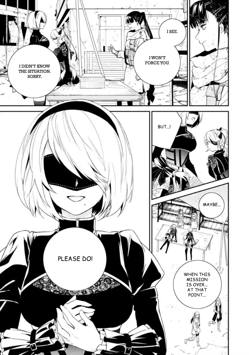 Nier Automata: YoRHa Shinjuwan Kouka Sakusen Kiroku Chapter 6 page 16 - Chapter 6
