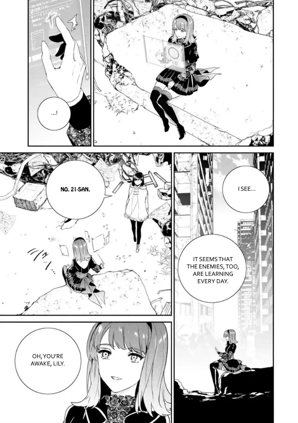 Nier Automata: YoRHa Shinjuwan Kouka Sakusen Kiroku Chapter 6 page 18 - Chapter 6