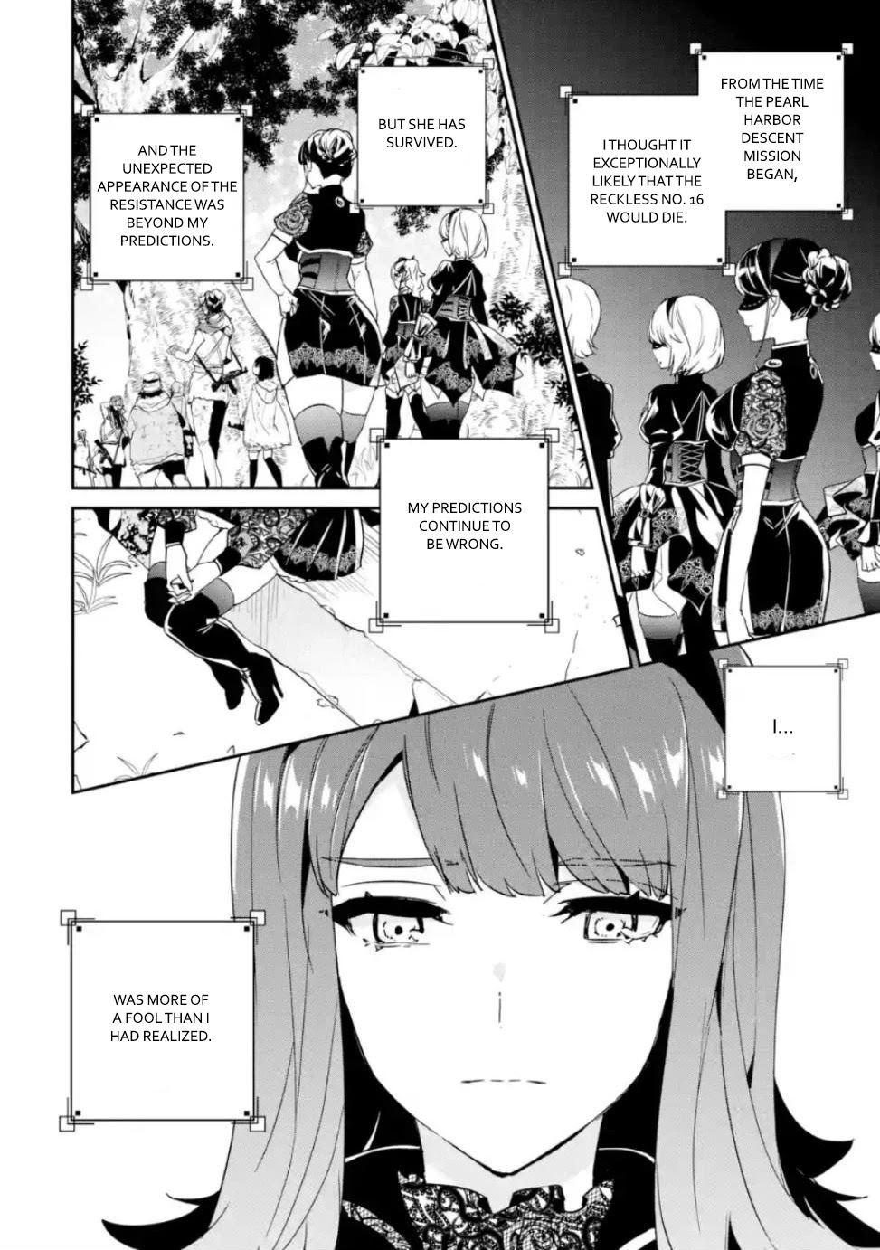 Nier Automata: YoRHa Shinjuwan Kouka Sakusen Kiroku Chapter 6 page 21 - Chapter 6
