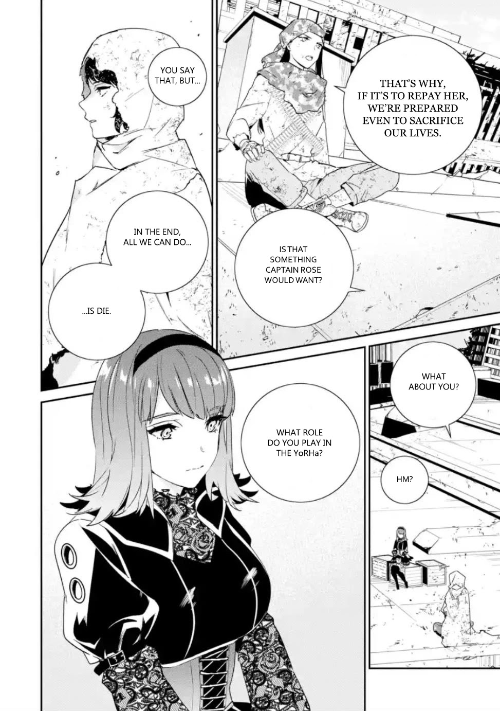 Nier Automata: YoRHa Shinjuwan Kouka Sakusen Kiroku Chapter 6 page 27 - Chapter 6