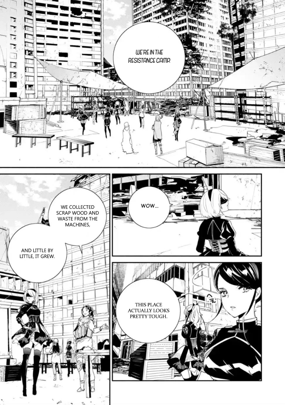 Nier Automata: YoRHa Shinjuwan Kouka Sakusen Kiroku Chapter 6 page 8 - Chapter 6