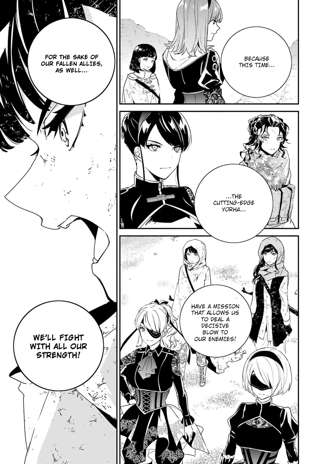 Nier Automata: YoRHa Shinjuwan Kouka Sakusen Kiroku Chapter 7 page 28 - Chapter 7