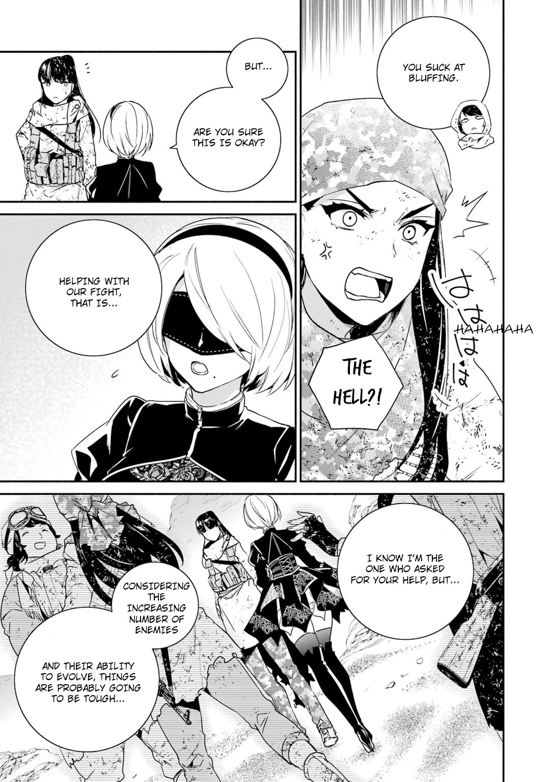 Nier Automata: YoRHa Shinjuwan Kouka Sakusen Kiroku Chapter 7 page 30 - Chapter 7