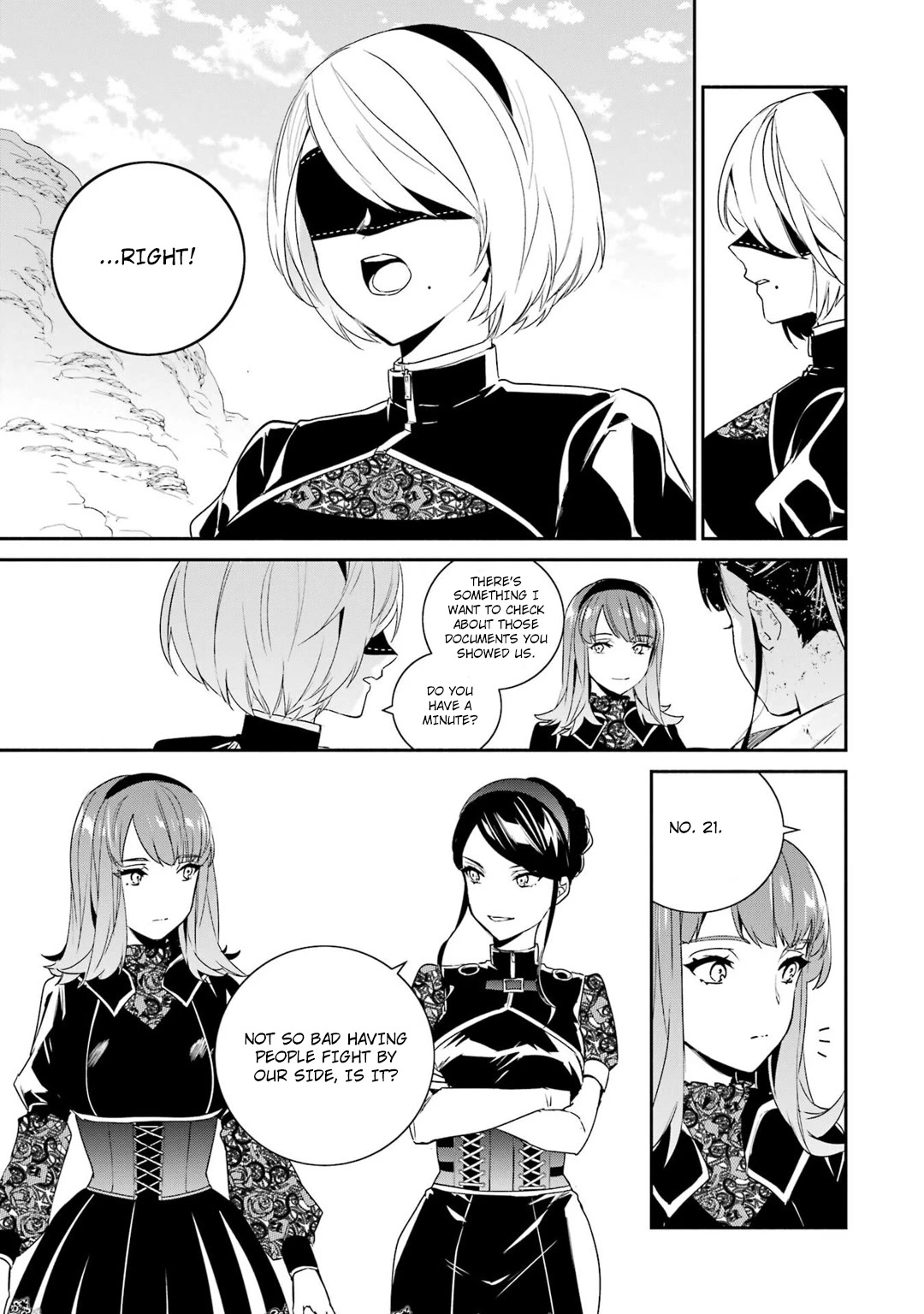 Nier Automata: YoRHa Shinjuwan Kouka Sakusen Kiroku Chapter 7 page 32 - Chapter 7