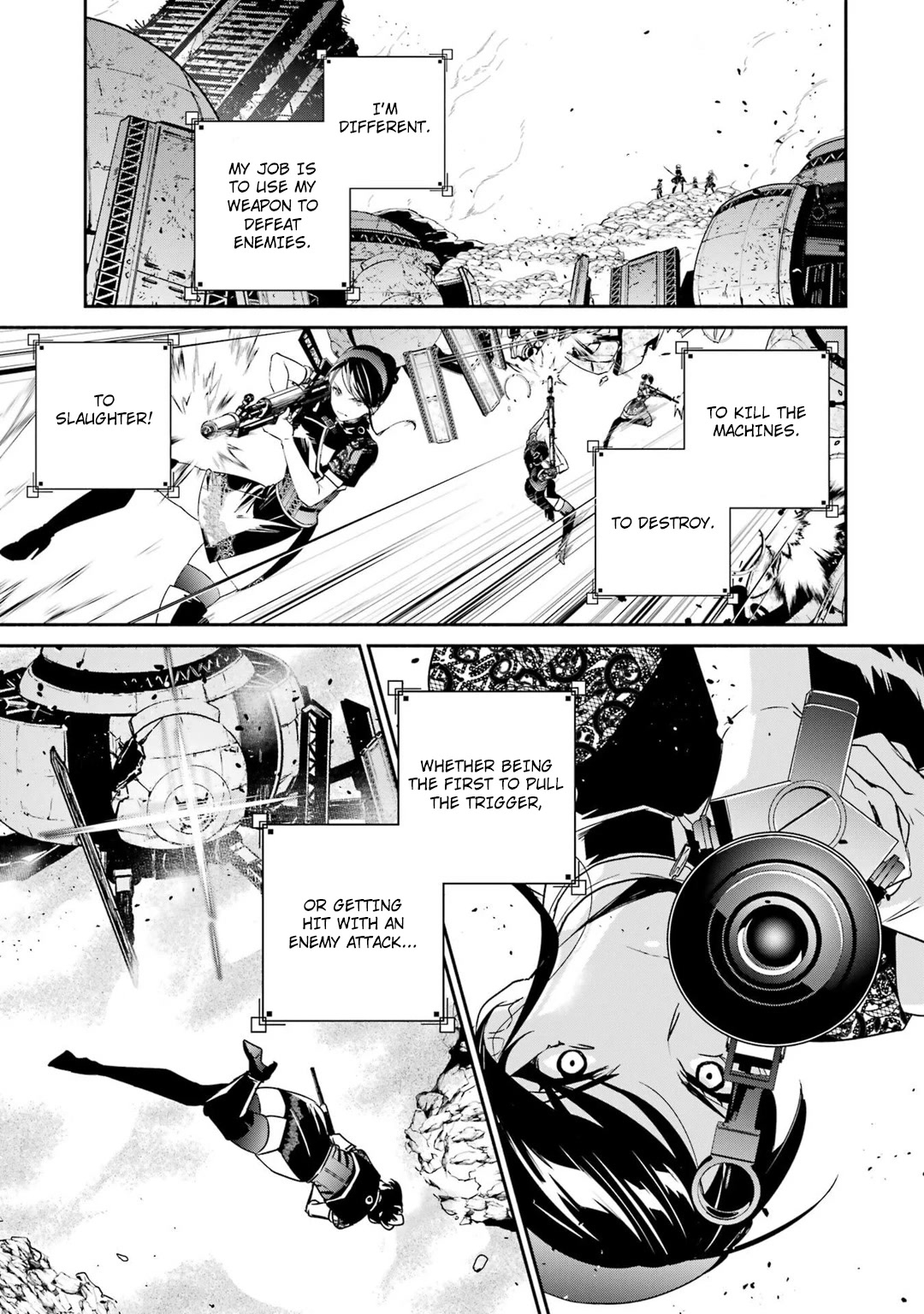 Nier Automata: YoRHa Shinjuwan Kouka Sakusen Kiroku Chapter 7 page 4 - Chapter 7