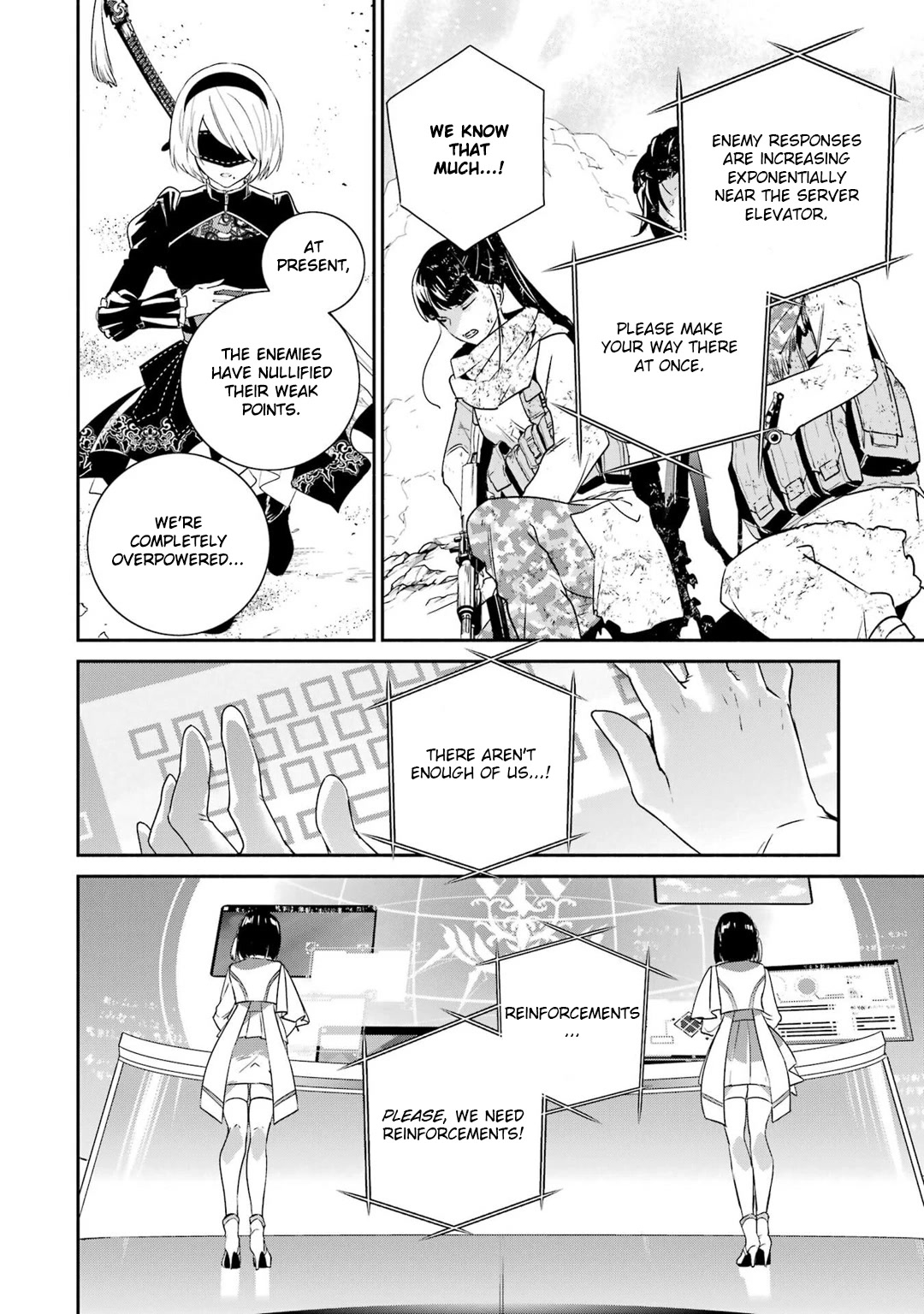 Nier Automata: YoRHa Shinjuwan Kouka Sakusen Kiroku Chapter 8 page 11 - Chapter 8