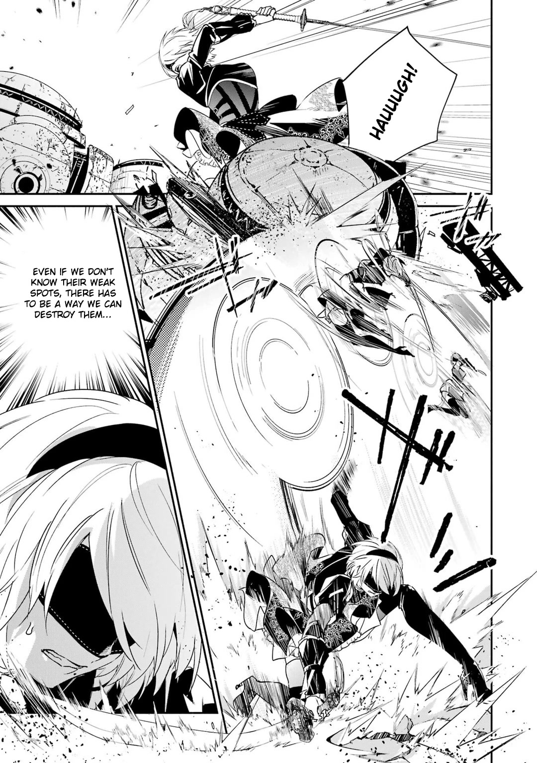 Nier Automata: YoRHa Shinjuwan Kouka Sakusen Kiroku Chapter 8 page 22 - Chapter 8