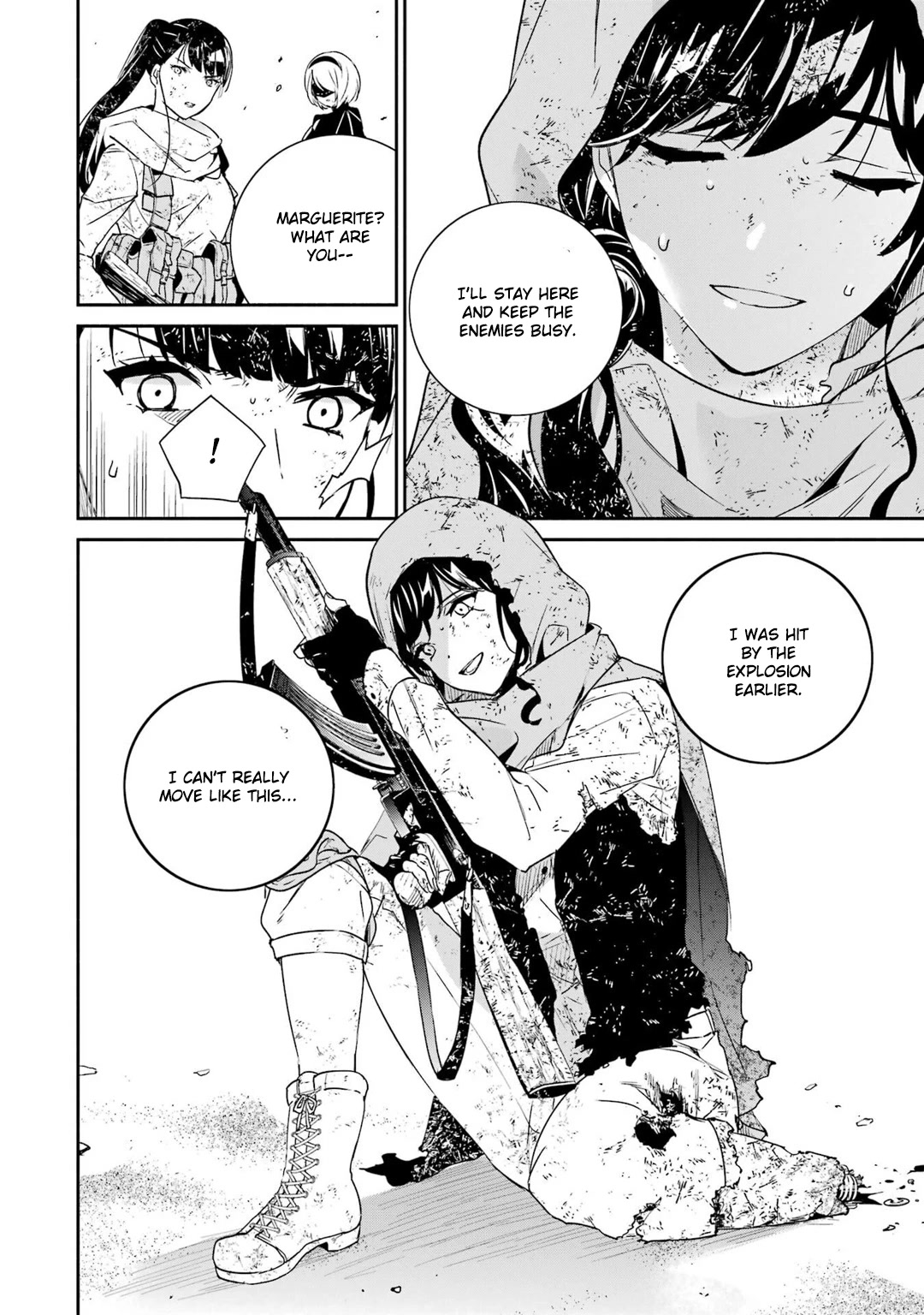 Nier Automata: YoRHa Shinjuwan Kouka Sakusen Kiroku Chapter 8 page 35 - Chapter 8