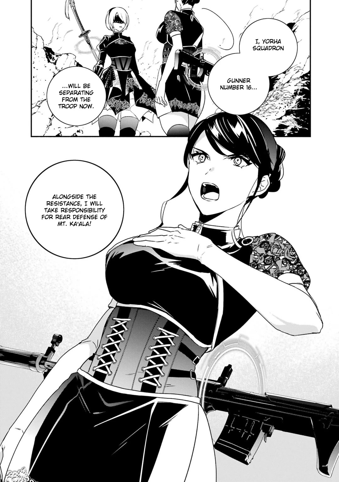 Nier Automata: YoRHa Shinjuwan Kouka Sakusen Kiroku Chapter 8 page 40 - Chapter 8