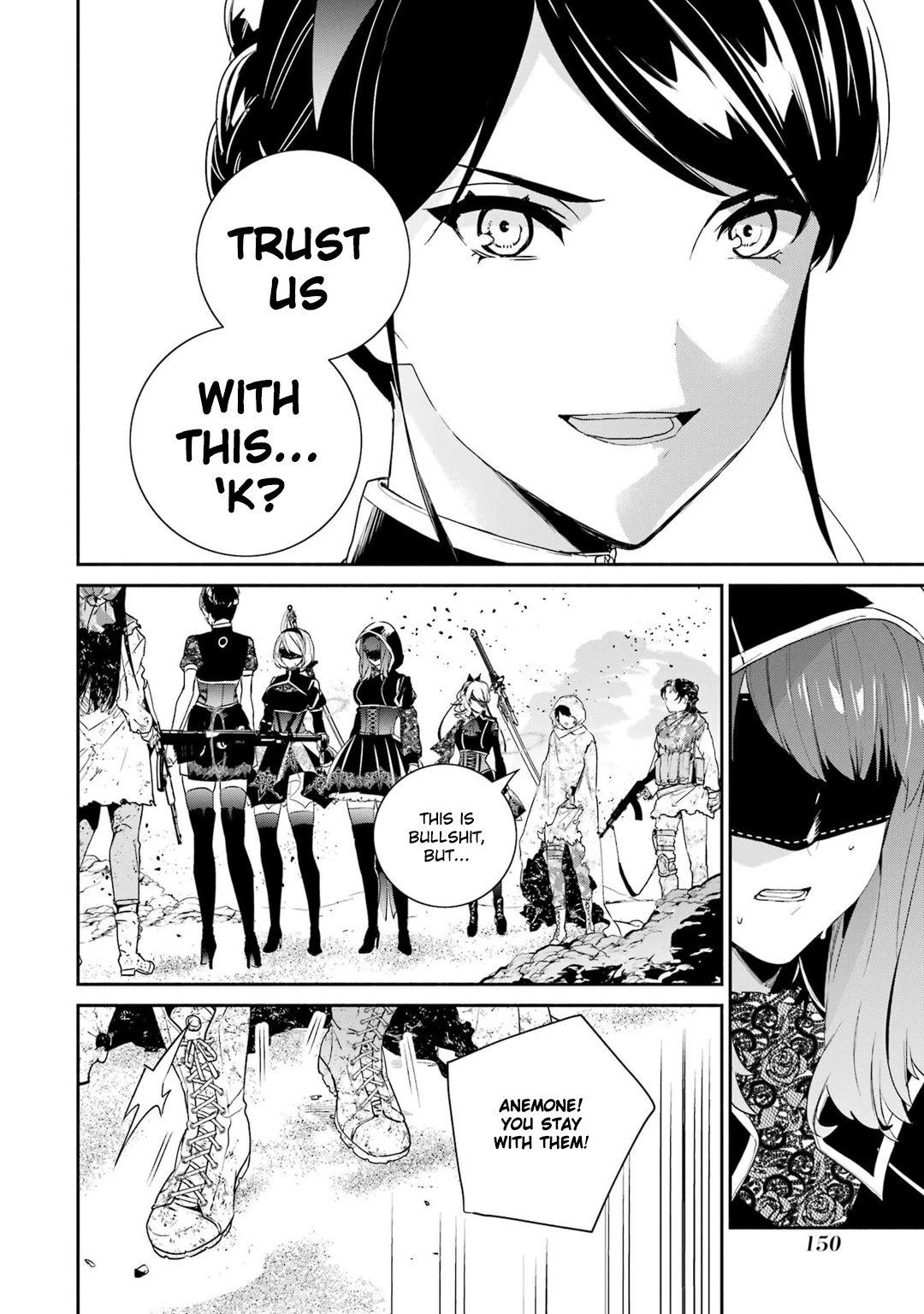Nier Automata: YoRHa Shinjuwan Kouka Sakusen Kiroku Chapter 8 page 43 - Chapter 8
