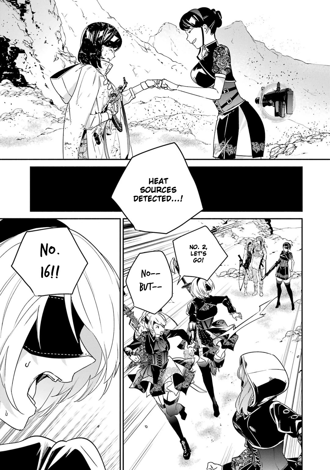 Nier Automata: YoRHa Shinjuwan Kouka Sakusen Kiroku Chapter 8 page 48 - Chapter 8