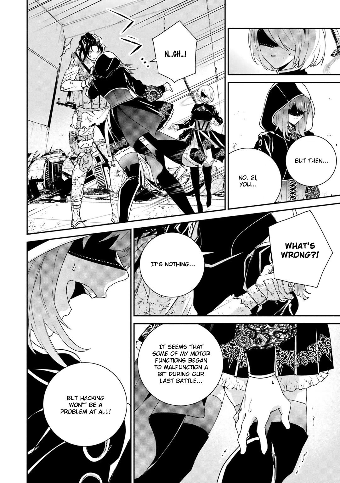 Nier Automata: YoRHa Shinjuwan Kouka Sakusen Kiroku Chapter 9 page 13 - Chapter 9