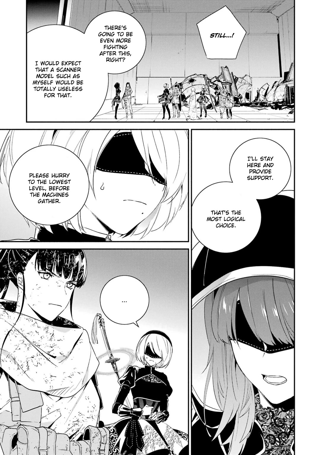 Nier Automata: YoRHa Shinjuwan Kouka Sakusen Kiroku Chapter 9 page 14 - Chapter 9