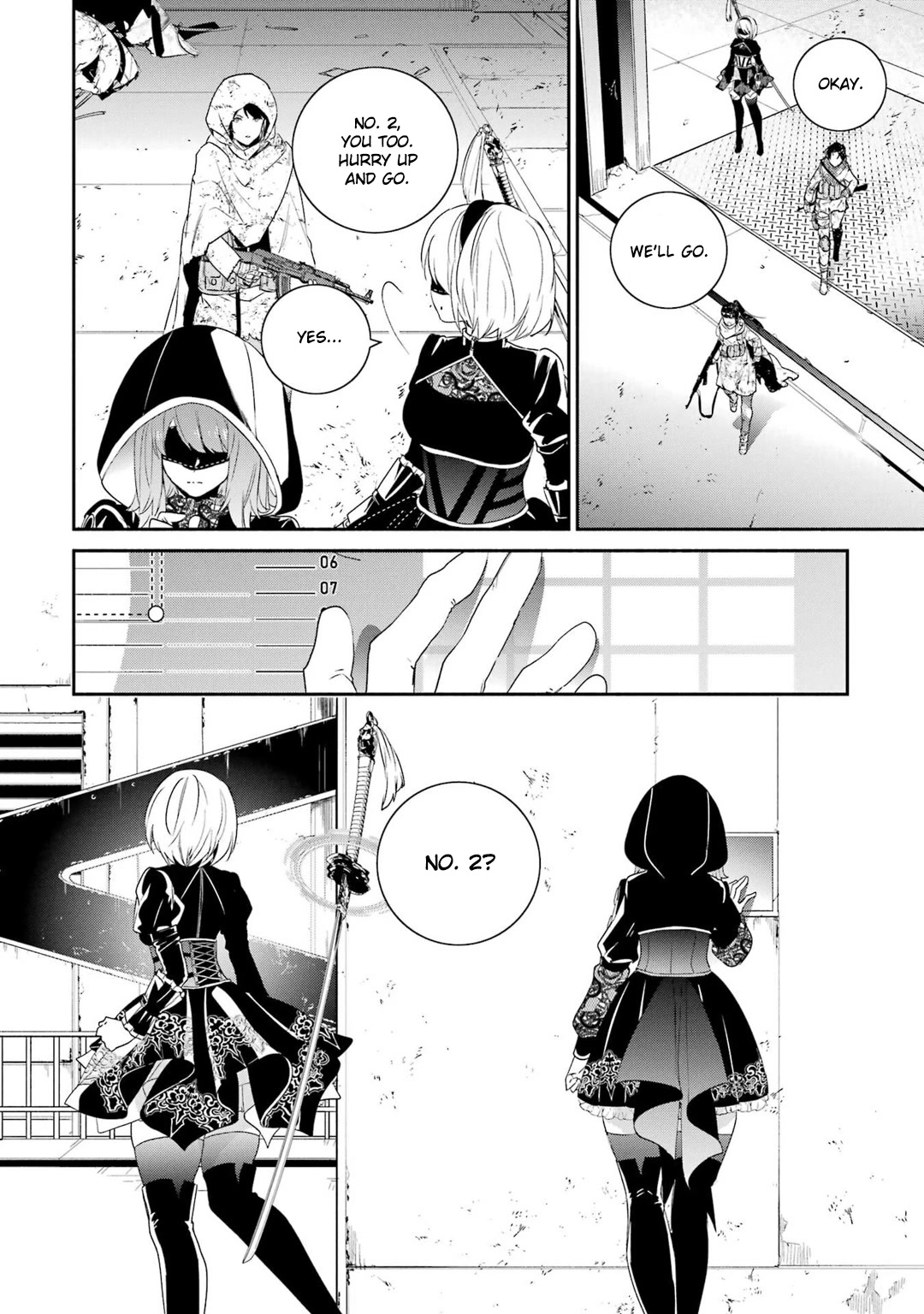Nier Automata: YoRHa Shinjuwan Kouka Sakusen Kiroku Chapter 9 page 17 - Chapter 9