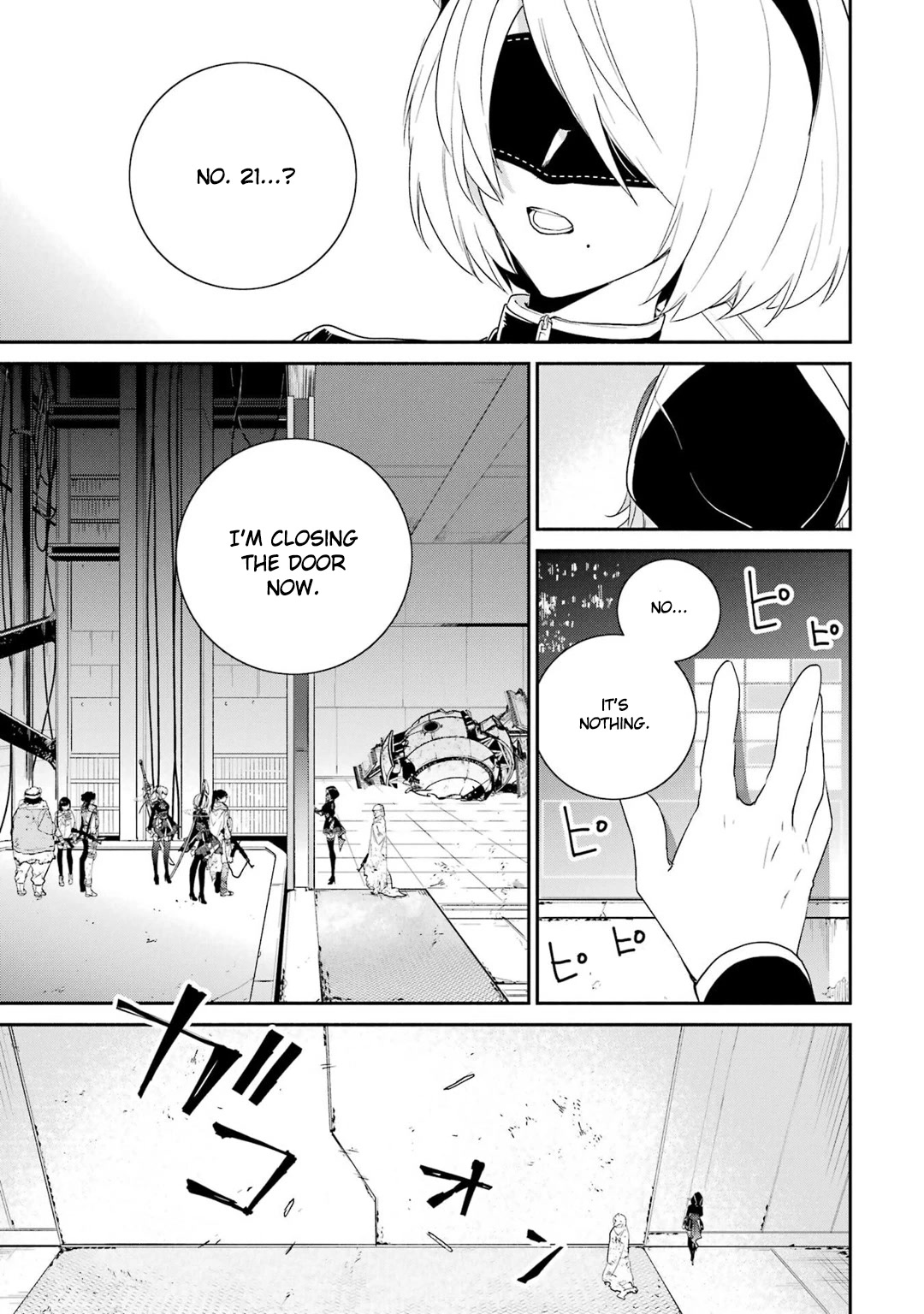 Nier Automata: YoRHa Shinjuwan Kouka Sakusen Kiroku Chapter 9 page 18 - Chapter 9