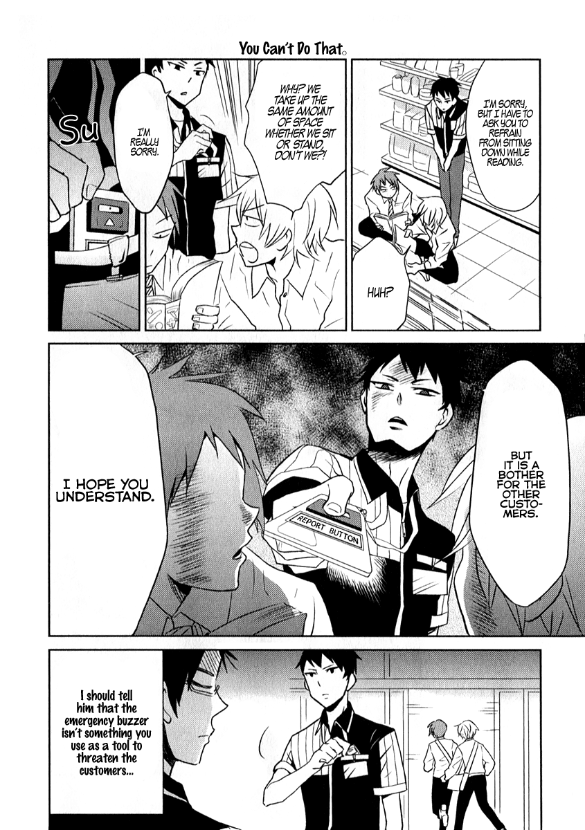 Nietzsche-sensei - Konbini ni, Satori Sedai no Shinjin ga Maiorita Chapter 1 page 12 - Chapter 1: And To Our Hopes And Prayers, Came A Man Of Wisdom