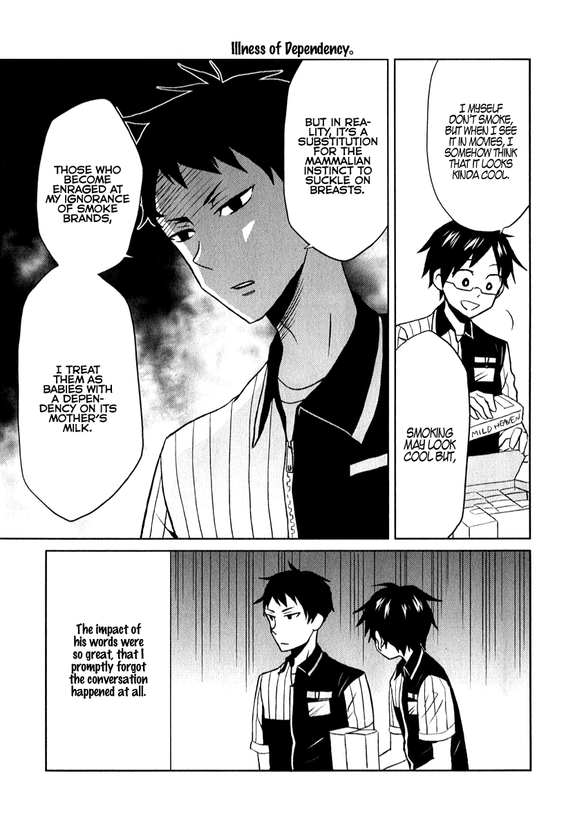Nietzsche-sensei - Konbini ni, Satori Sedai no Shinjin ga Maiorita Chapter 1 page 9 - Chapter 1: And To Our Hopes And Prayers, Came A Man Of Wisdom