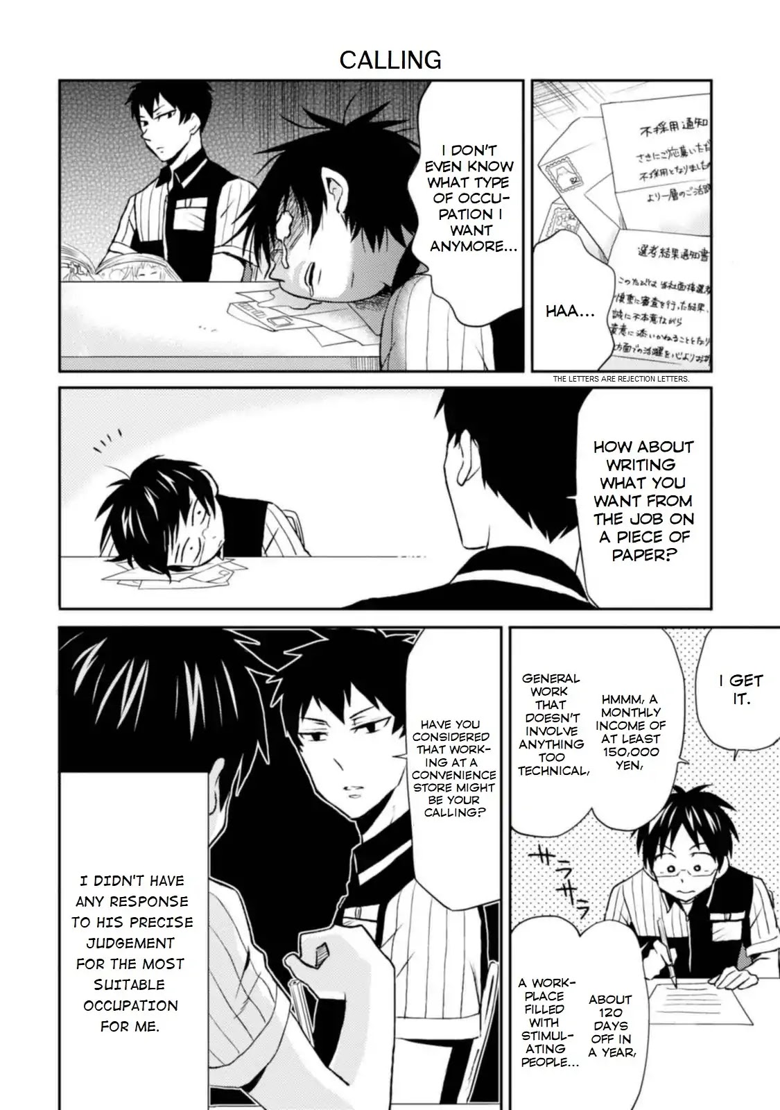 Nietzsche-sensei - Konbini ni, Satori Sedai no Shinjin ga Maiorita Chapter 10 page 10 - Chapter 10: 10 Hours: Job Hunting Front Line