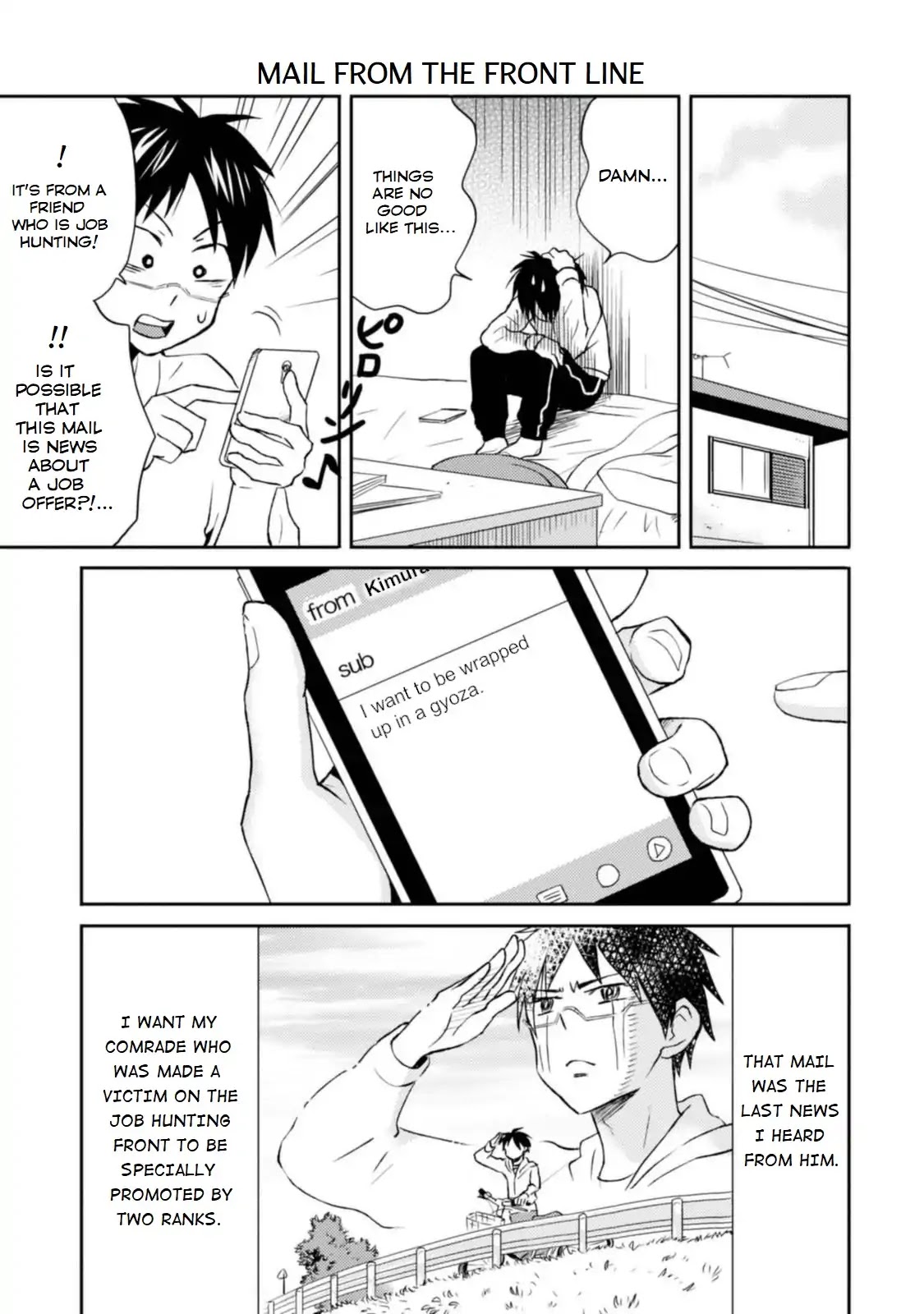 Nietzsche-sensei - Konbini ni, Satori Sedai no Shinjin ga Maiorita Chapter 10 page 3 - Chapter 10: 10 Hours: Job Hunting Front Line