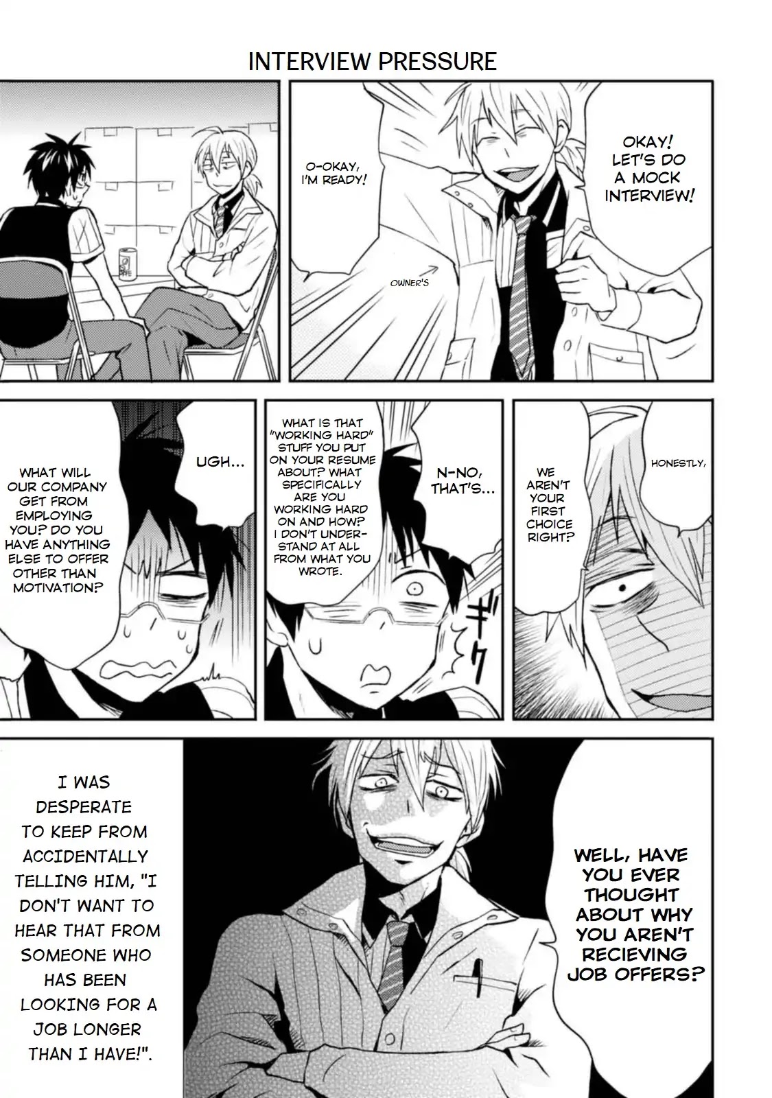 Nietzsche-sensei - Konbini ni, Satori Sedai no Shinjin ga Maiorita Chapter 10 page 5 - Chapter 10: 10 Hours: Job Hunting Front Line