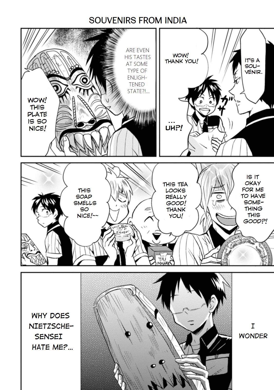 Nietzsche-sensei - Konbini ni, Satori Sedai no Shinjin ga Maiorita Chapter 11 page 6 - Chapter 11: Nietzsche-sensei Returns